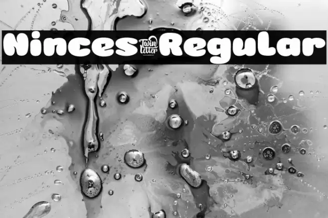 Ninces-Regular Font examples