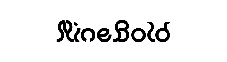 Nine Bold  Frei Schriftart Herunterladen