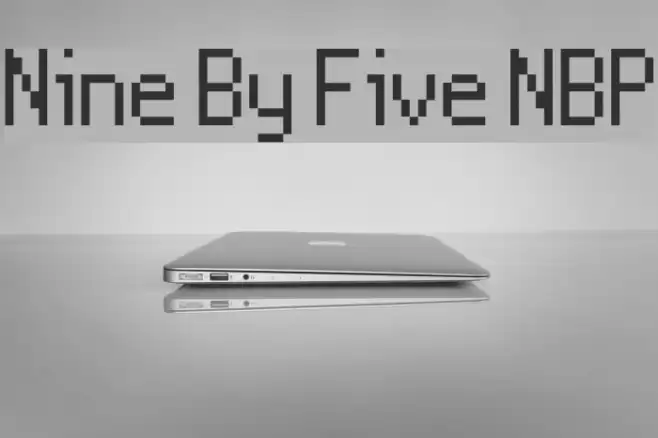 Nine By Five NBP Font examples