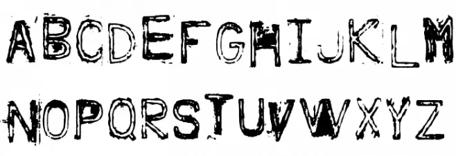 Nine Feet Under Schriftart Groß