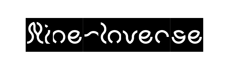 Nine-Inverse  Fuentes Gratis Descargar