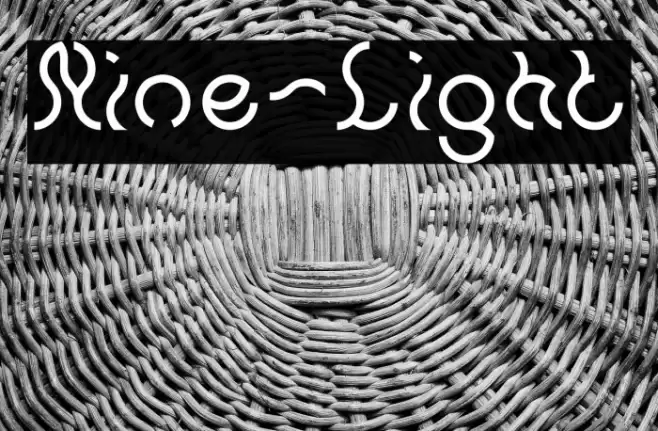 Nine-Light Font examples