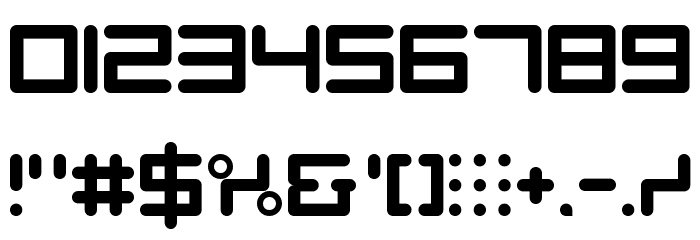 Nine Network logo font Regular Font OTHER CHARS
