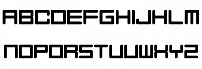 Nine Network logo font Regular Polices MAJUSCULES
