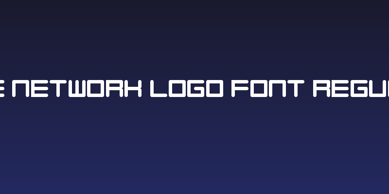 Nine Network logo font Regular Social Header