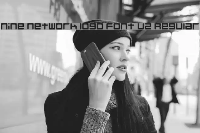 Nine Network logo font v2 Regular Font examples
