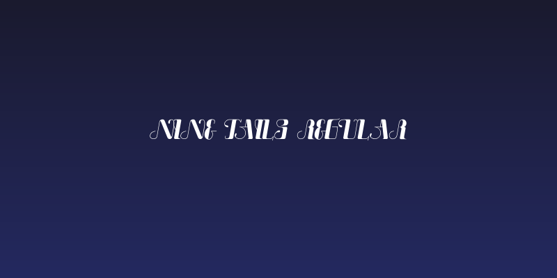 Nine tails regular Social Header