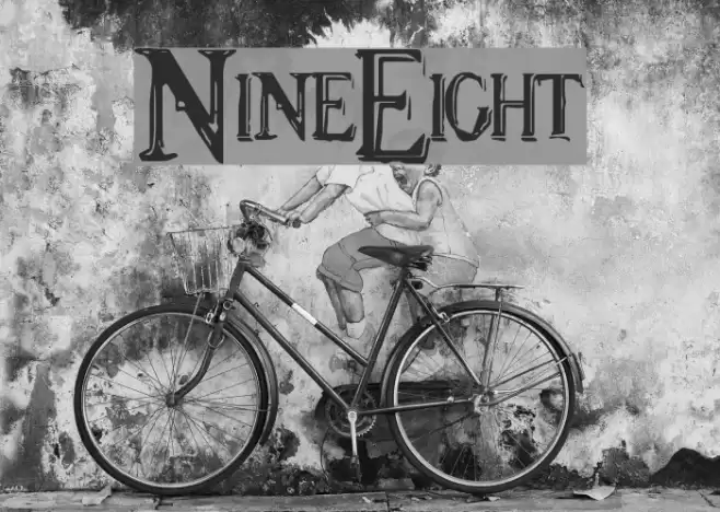 NineEight Font examples