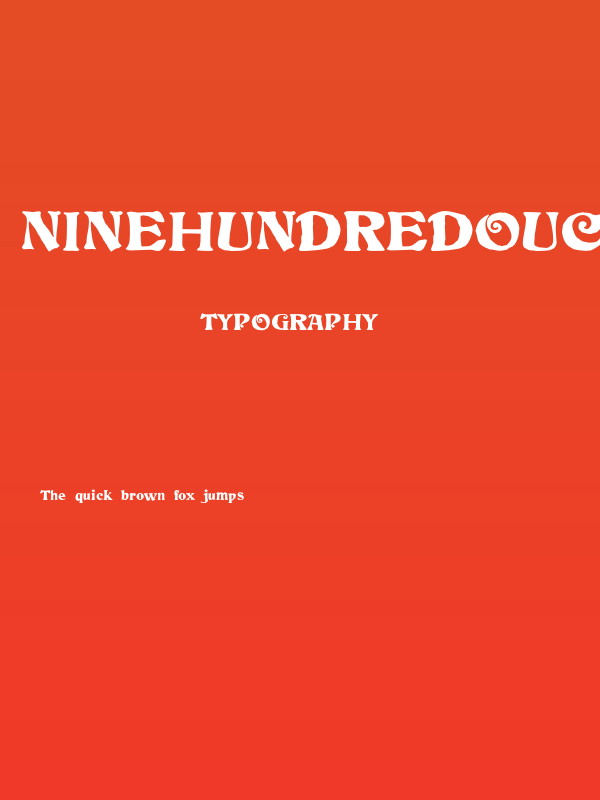 NineHundredOuch Poster