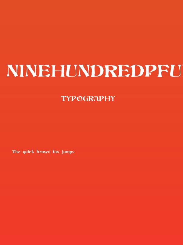NineHundredPfui Poster