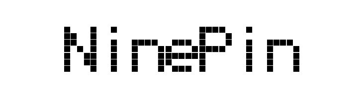 NinePin  免费字体下载