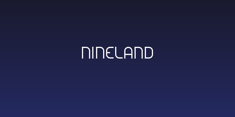 Nineland Social Header