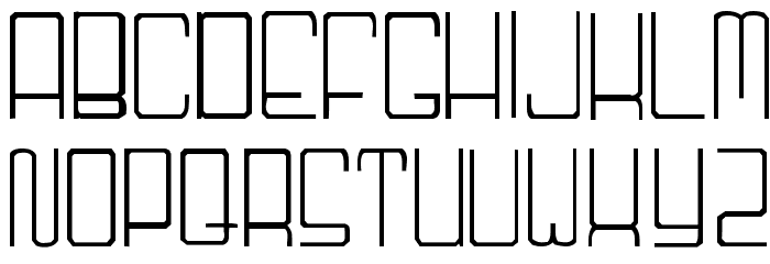 Niner Font LOWERCASE