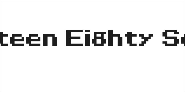 Nineteen Eighty Seven Logo