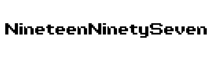 Nineteen Ninety Seven  Descarca Fonturi Gratis