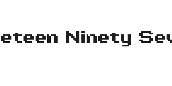 Nineteen Ninety Seven Logo