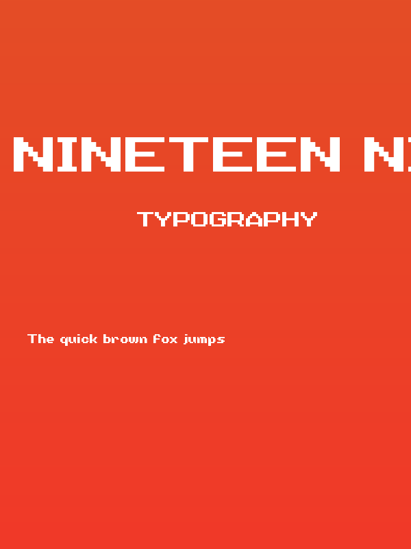 Nineteen Ninety Seven Poster