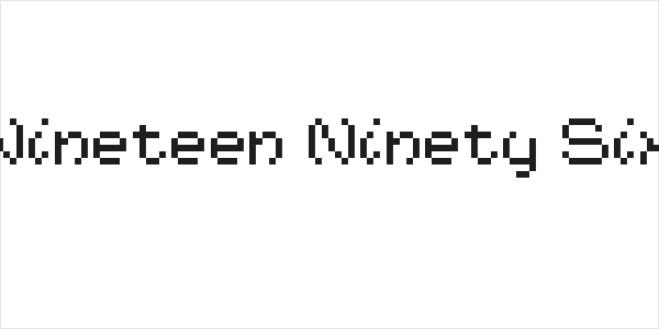 Nineteen Ninety Six Logo