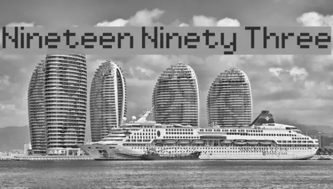 Nineteen Ninety Three Example 3