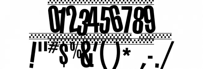 NineteenEightyPortable-Regular Font OTHER CHARS