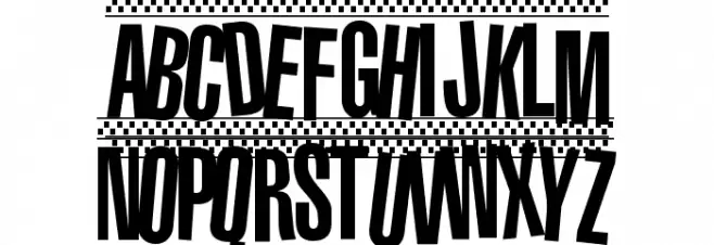 NineteenEightyPortable-Regular Font Litere mari