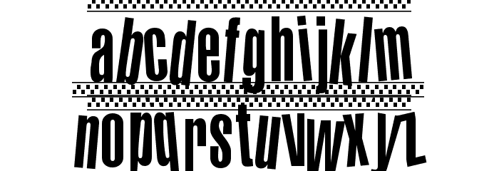 NineteenEightyPortable-Regular Font LOWERCASE