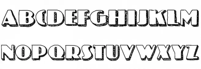 NineteenOhFive Fonte MAIÚSCULAS