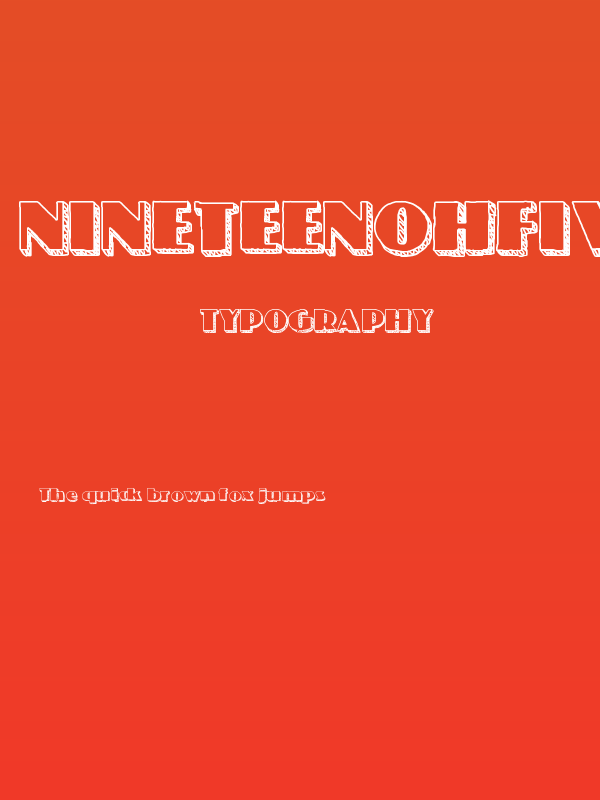 NineteenOhFive Poster