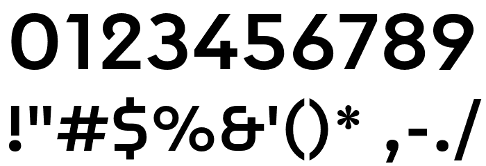 Nineteenth Font OTHER CHARS