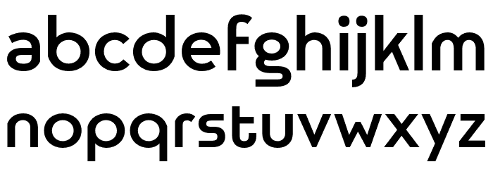 Nineteenth Font LOWERCASE
