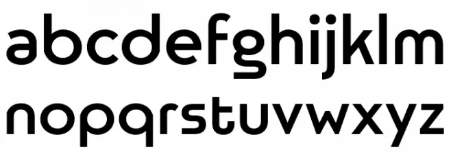 Nineteenth Font LOWERCASE