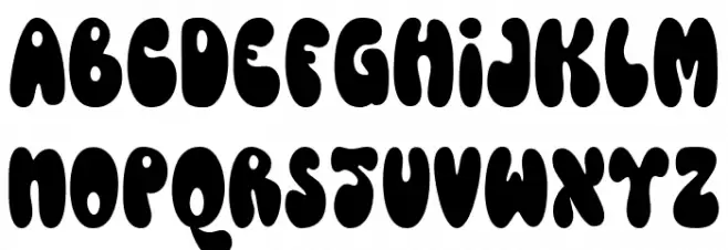 Nineties Stuff DEMO Regular Schriftart Groß