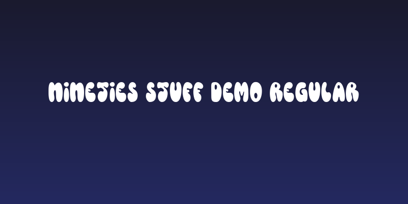 Nineties Stuff DEMO Regular Social Header