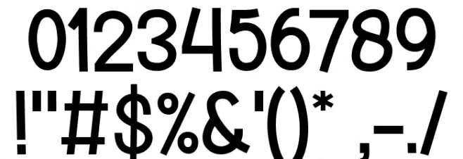 Ningst Lovely Teacher Font OTHER CHARS