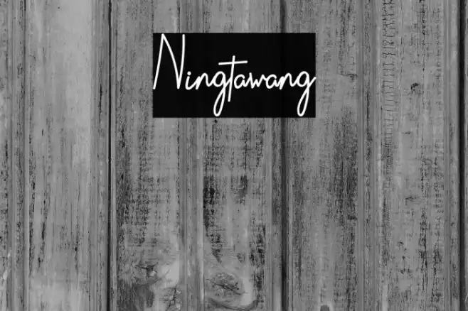 Ningtawang Example 1