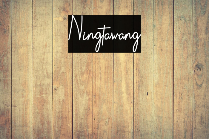 Ningtawang Example 2