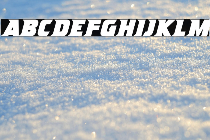 Ninja Attack Italic Example 1