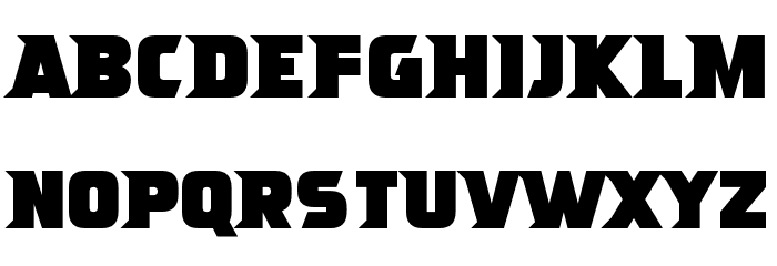 Ninja Attack Font LOWERCASE