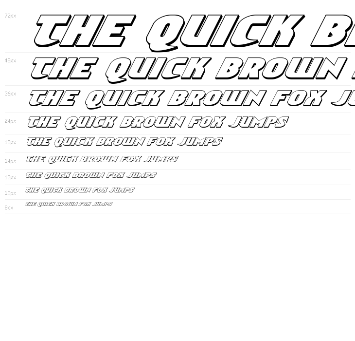 Ninja Garden 3D Italic Waterfall