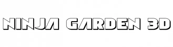 Ninja Garden 3D  नि: शुल्क फ़ॉन्ट्स डाउनलोड