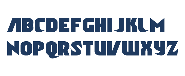 Ninja Garden Condensed Lowercase