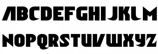 Ninja Garden Condensed Schriftart Kleinbuchstaben