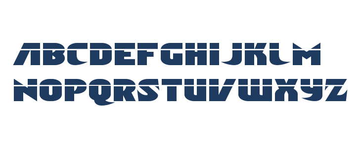 Ninja Garden Laser Lowercase