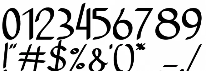 Ninja Julietta Polices AUTRES CHARS