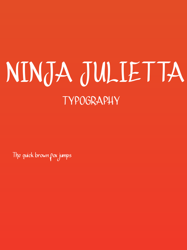 Ninja Julietta Poster