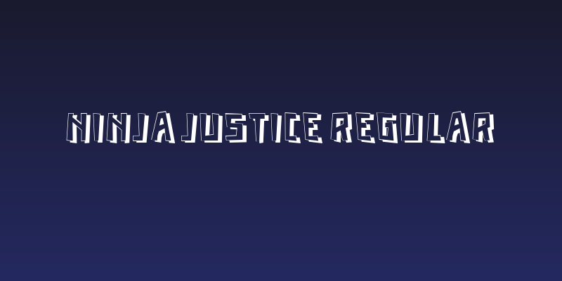 Ninja Justice Regular Social Header