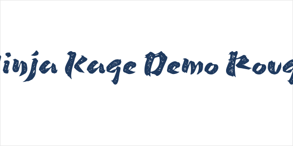 Ninja Kage Demo Rough Logo