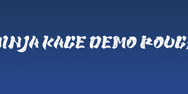 Ninja Kage Demo Rough Social Header