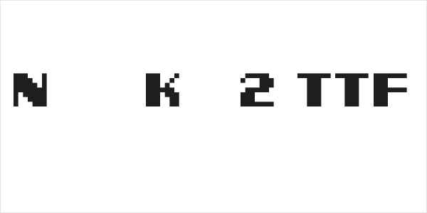 Ninja Kid 2 TTF Logo