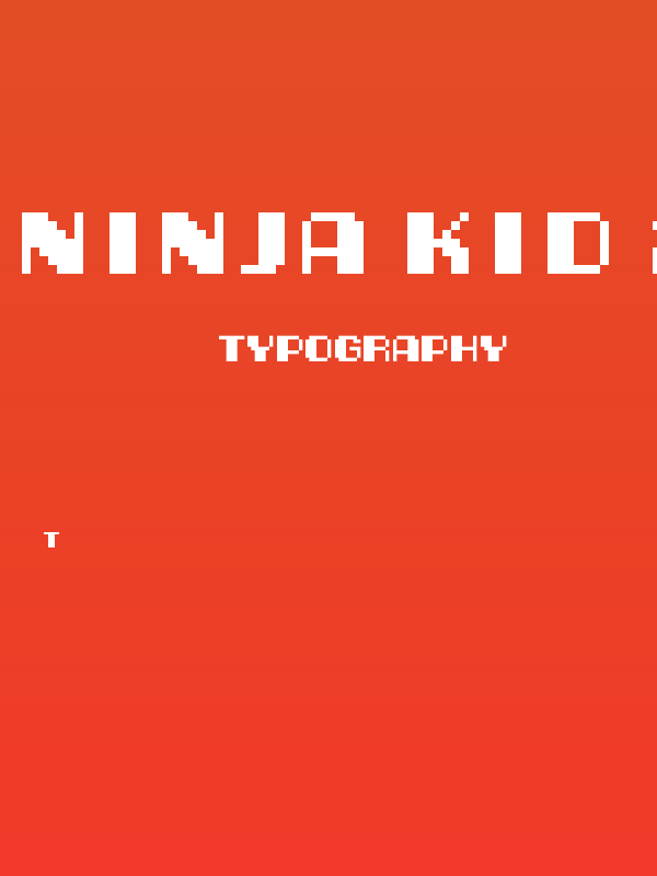 Ninja Kid 2 TTF Poster
